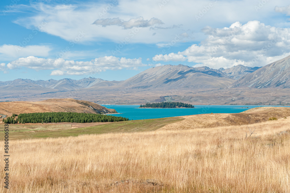 Mackenzie country with Lake Tekapo on South Island is one the most beautiful regions in New Zealand