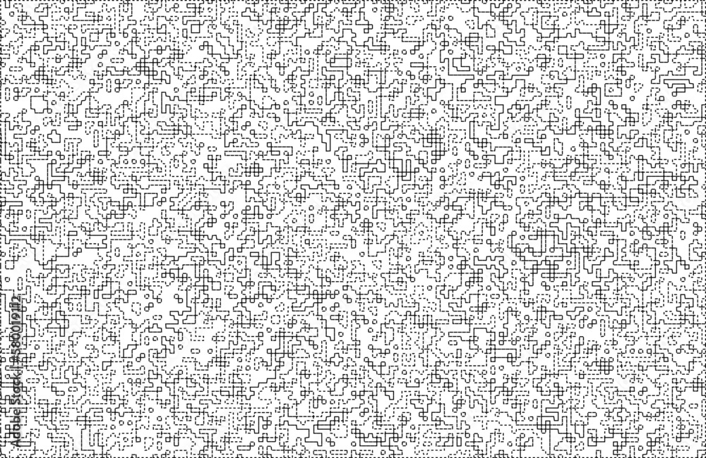 Stylish texture with figures from lines and dashes .Abstract geometric black and white pattern for web page, textures, card, poster, fabric, textile.Different quadratic Shapes. Stylish texture with figures from lines and dashes .Abstract geometric black and white pattern for web page, textures, card, poster, fabric, textile.Different quadratic Shapes.