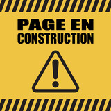Logo page en construction.