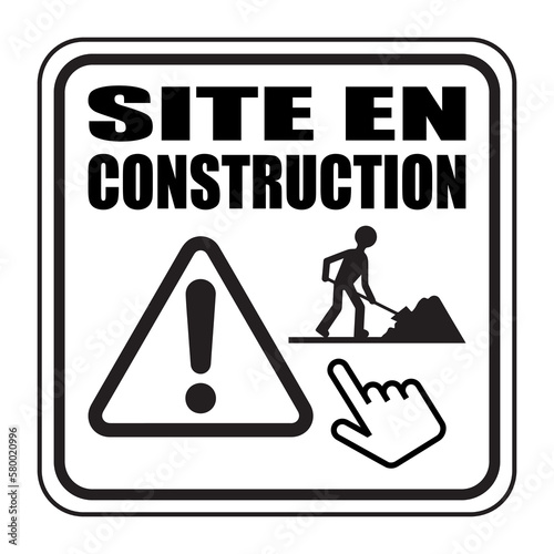 Logo site en construction.