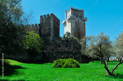 Medieval Castle of Beja in Alentejo, Portugal