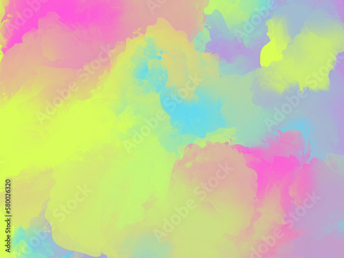 beautiful pastel watercolor background illustration. Cool Elegant Abstract Stylish Aesthetic Modern And Vibrant Wallpaper Art Texture Pattern Design In Multicolored Colorful Colors With Beautiful Ultr