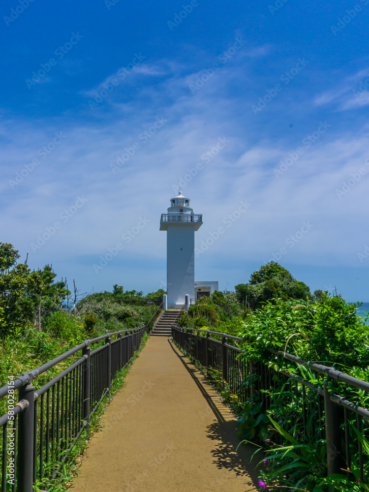 安乗岬灯台の景観