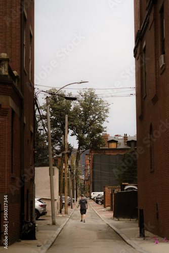 street in the city