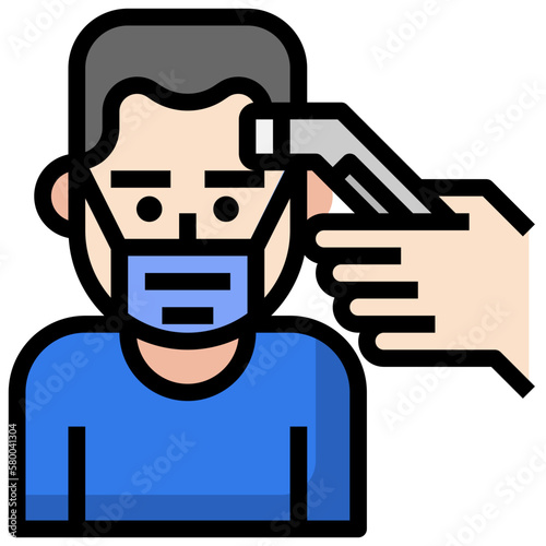 temperature line icon,linear,outline,graphic,illustration