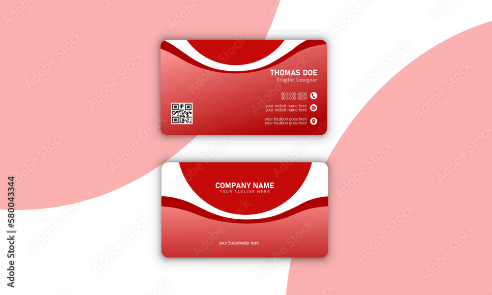 Best Corporate Business card design template 
Creative Business Card Design Freelance Services templates vectors, icons and backgrounds. - obrazy, fototapety, plakaty 
