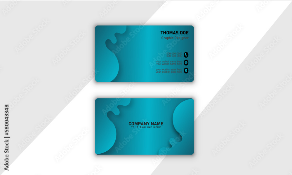 Creative modern business card design simple & smart expert design illustrations graphic elements. Creative modern business card design simple & smart expert design illustrations graphic elements.