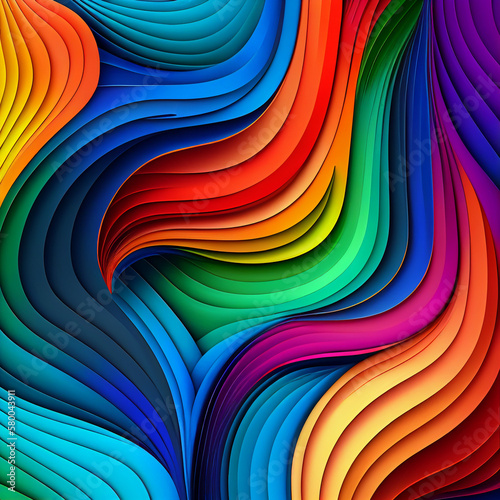 Multicolored background pattern