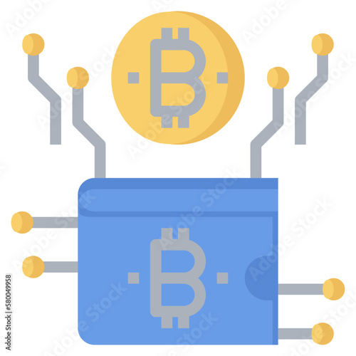 wallet line icon,linear,outline,graphic,illustration