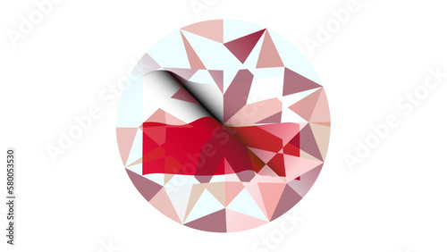 diamond flag of Poland