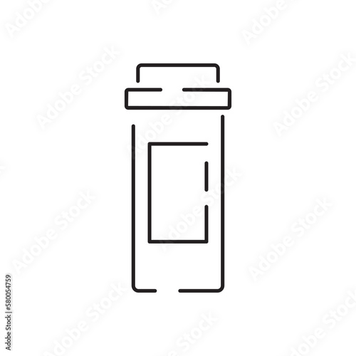 Medicine and Emergency line icon. Stroke vector drug element. Simple vector pharmacy and health line icon hospital