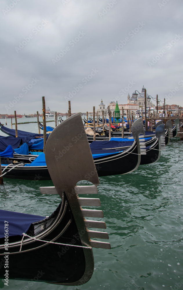 Venice gondolas details