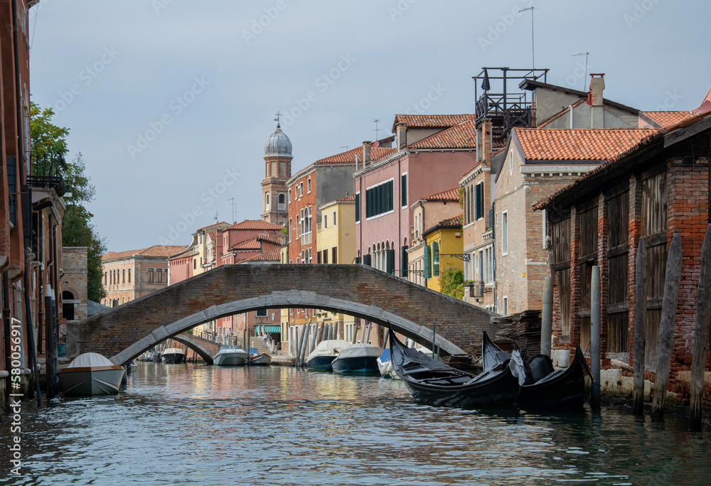 Bridge over a canal in Venice