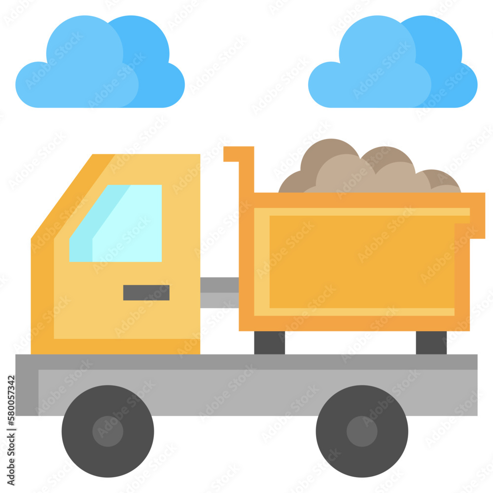 trucking line icon,linear,outline,graphic,illustration trucking line icon,linear,outline,graphic,illustration