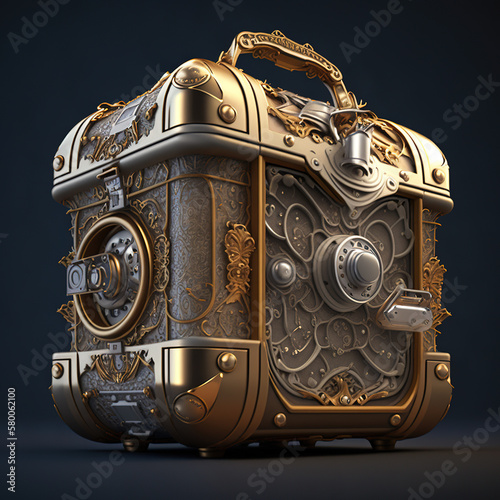 Generative Ai - Steampunk mechanism