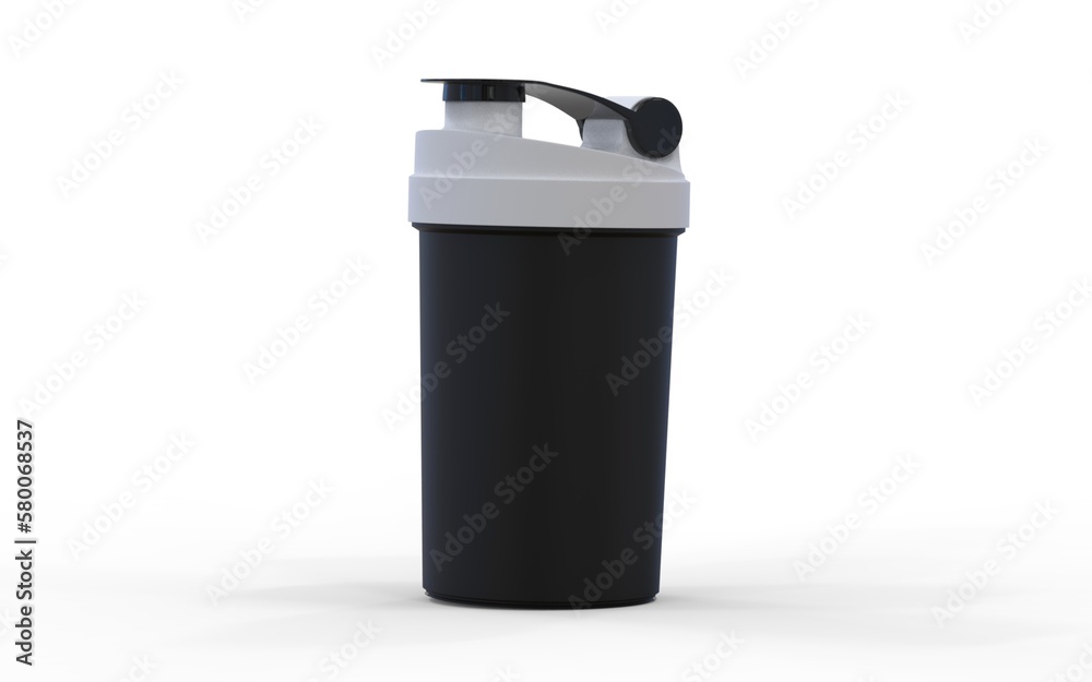 gym bottle or shaker lighter isolated on white gym bottle or shaker lighter isolated on white