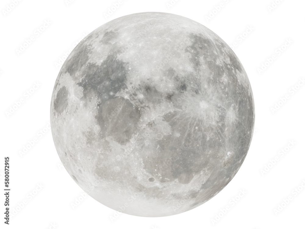 A full moon is a lunar phase that occurs when the Moon is completely illuminated as seen from Earth. - obrazy, fototapety, plakaty 