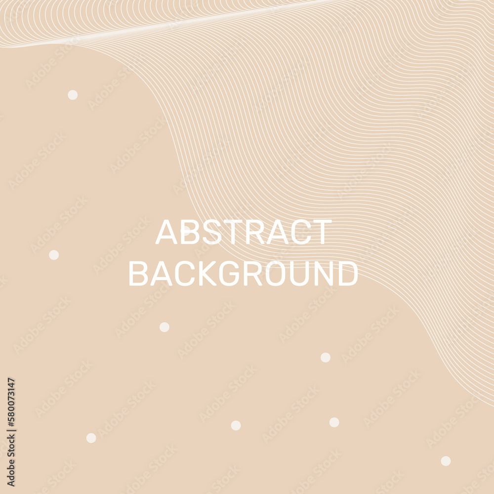 Abstract banner template with beautiful wavy lines and simple geometric shapes, modern design, abstract futuristic template, technology cards, backgrounds, flyers, wallpapers. For your design
