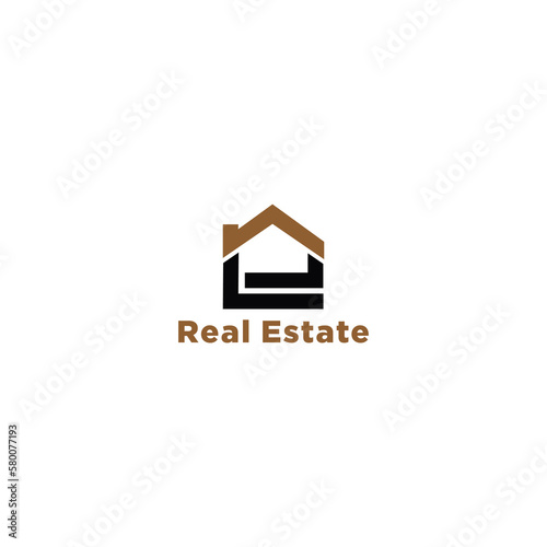 real estate logo icon vector
