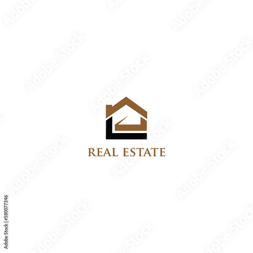real estate logo icon vector