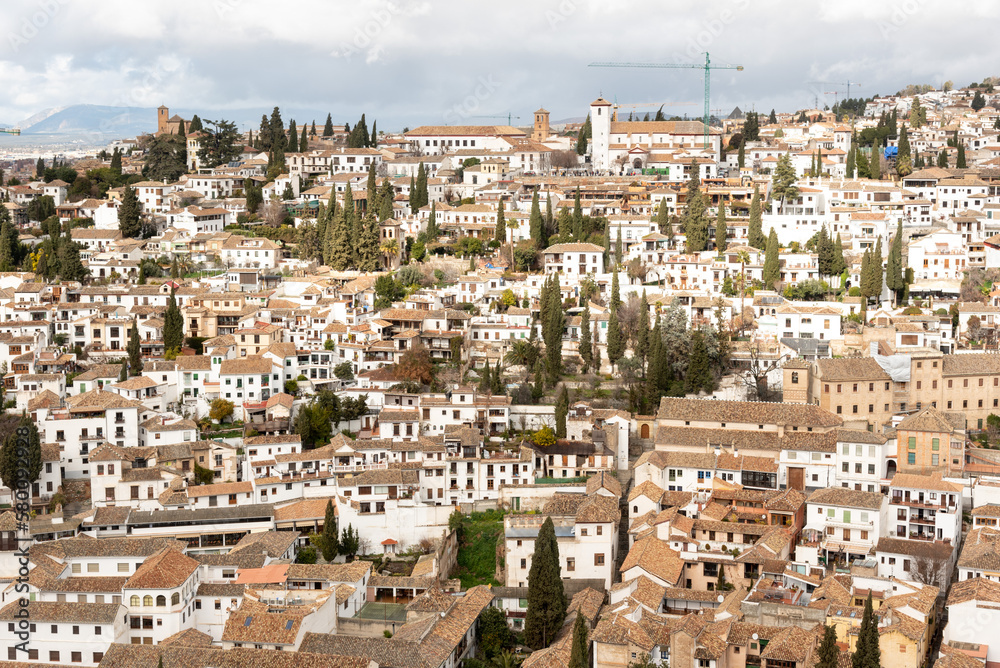 Modern city of Granada