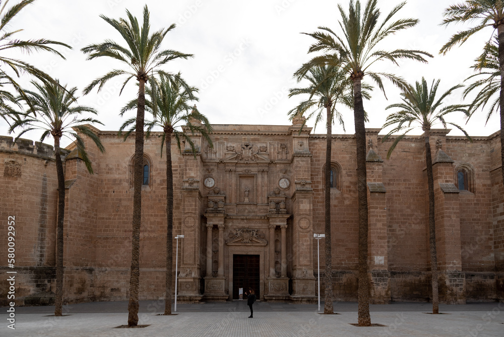 Old building in Almeria, Spain