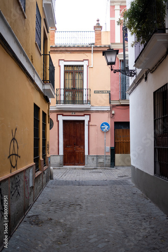 Streets of Sevilla, andalusia, spain © MartinOscar