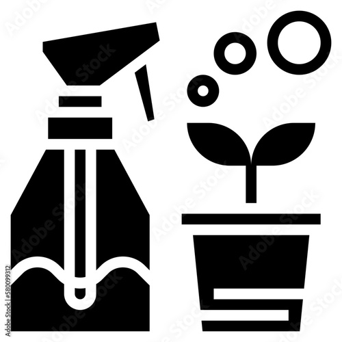 sprayer line icon,linear,outline,graphic,illustration