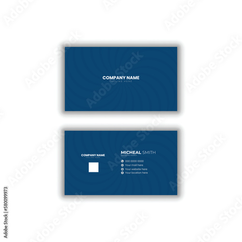Creative and modern business card template