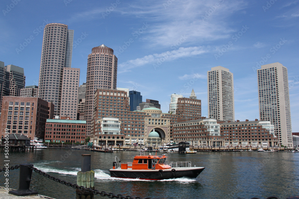 Fototapeta premium Port de Boston. USA