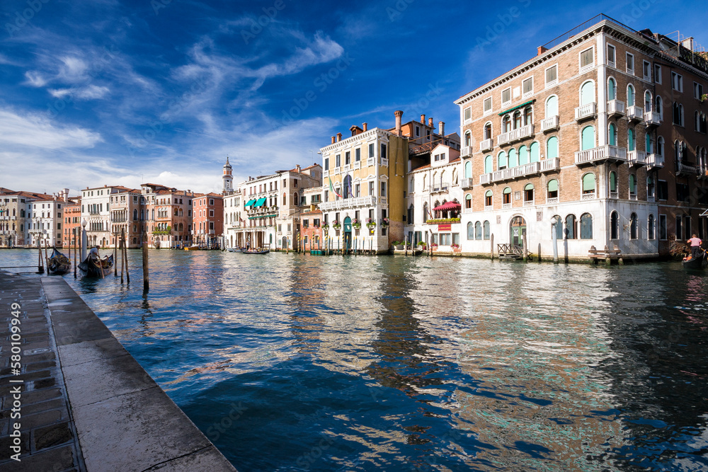 View of the Grand Canal.Venice,Italy.