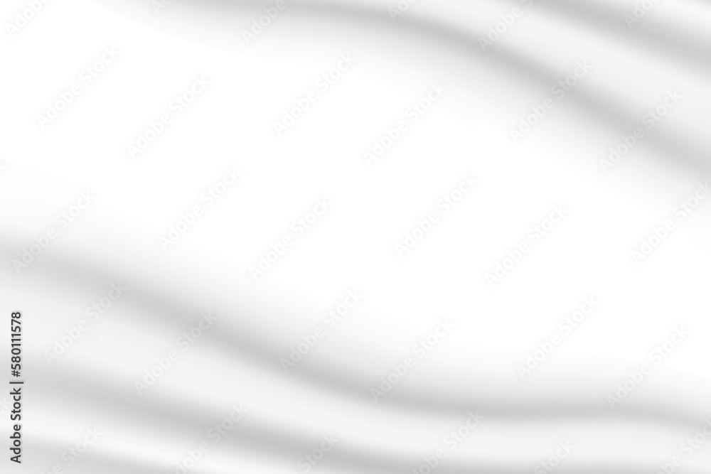 Simple white background with smooth lines and fabric
Simple white background with smooth lines and fabric