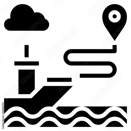 wave line icon,linear,outline,graphic,illustration