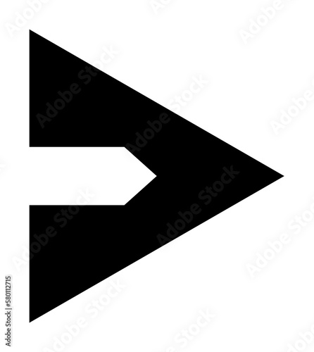 arrow, right, navigation icon. Element of direction icon. Signs and symbols collection icon for websites, web design, mobile app on white background