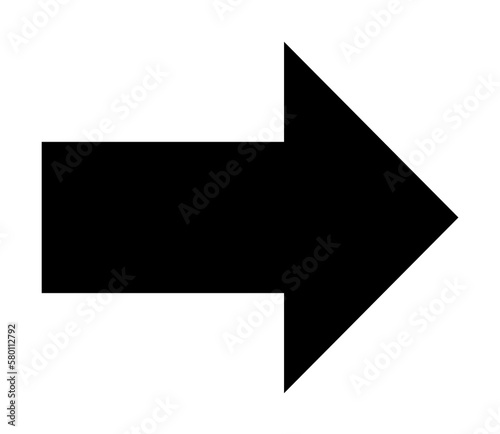 Free Download arrow, right, navigation icon. Element of direction icon. Signs and symbols collection icon for websites, web design, mobile app on white background - GFXLoad