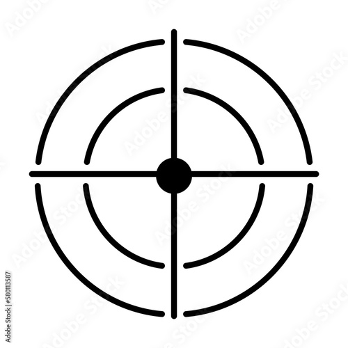 target field outline icon on light background