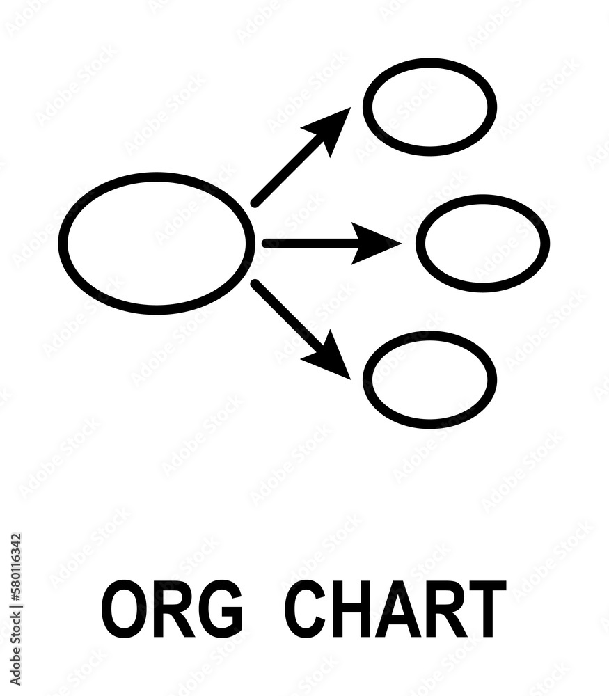 Organizational chart icon. Element of business structure icon for mobile concept and web apps. Thin line organizational chart icon can be used for web and mobile on white background Organizational chart icon. Element of business structure icon for mobile concept and web apps. Thin line organizational chart icon can be used for web and mobile on white background