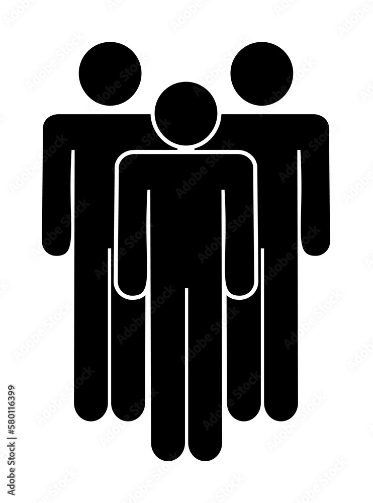 people, group, three icon. Element of a group of people icon. Premium quality graphic design icon. Signs and symbols collection icon for websites, web design on white background people, group, three icon. Element of a group of people icon. Premium quality graphic design icon. Signs and symbols collection icon for websites, web design on white background