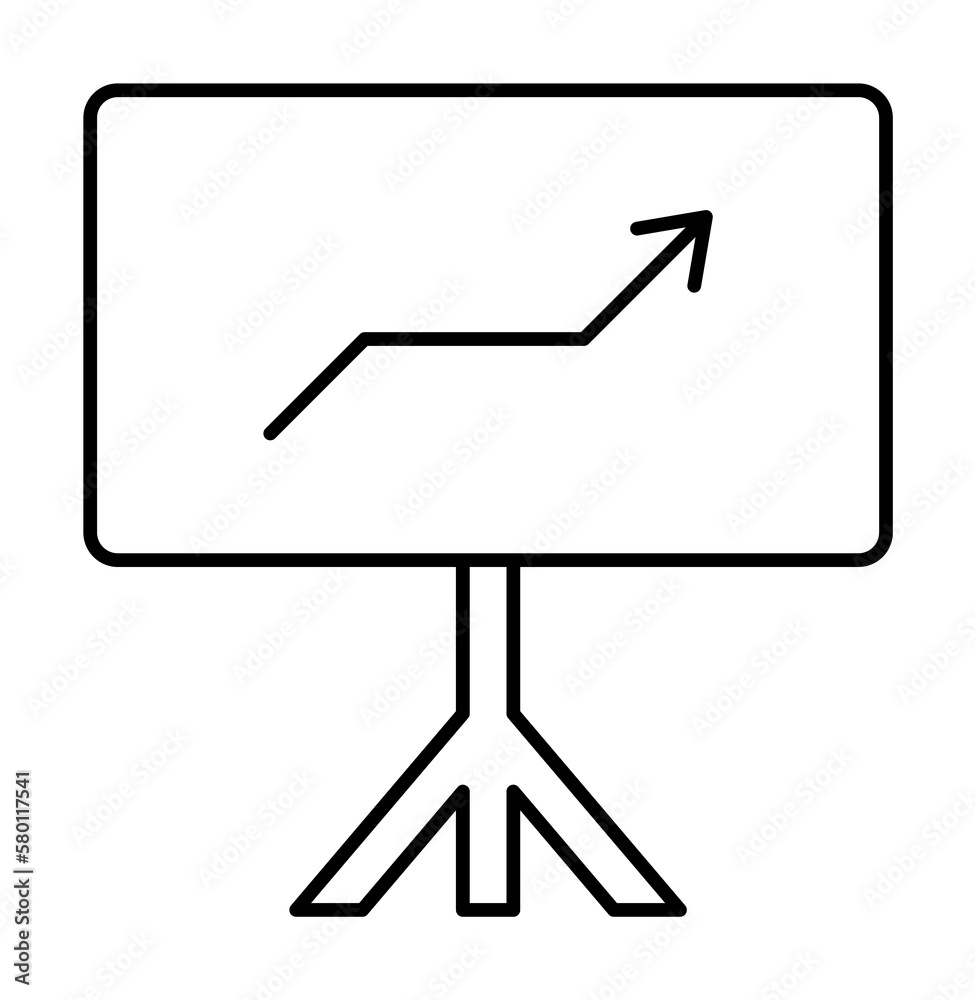 Analytics, arrow, SEO icon. Simple line, outline elements of commerce icons for ui and ux, website or mobile application on white background Analytics, arrow, SEO icon. Simple line, outline elements of commerce icons for ui and ux, website or mobile application on white background
