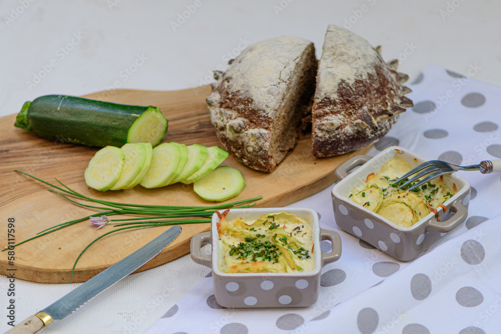 Gratin De Courgette Healthy Cheesy Courgette Gratin 28 Gratin de courgettes Stock Photo | Adobe Stock