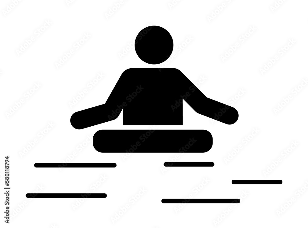 Man travel swimming icon. Element of pictogram adventure illustration