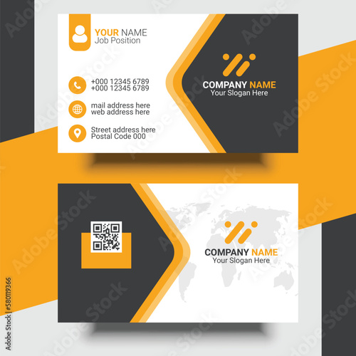 Creative Modern Professional Business Card Design Template