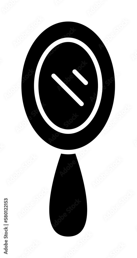 Bathroom, hand mirror icon. Simple bathroom icons for ui and ux, website or mobile application on white background Bathroom, hand mirror icon. Simple bathroom icons for ui and ux, website or mobile application on white background