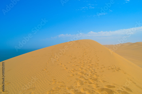 sand dunes in the desert