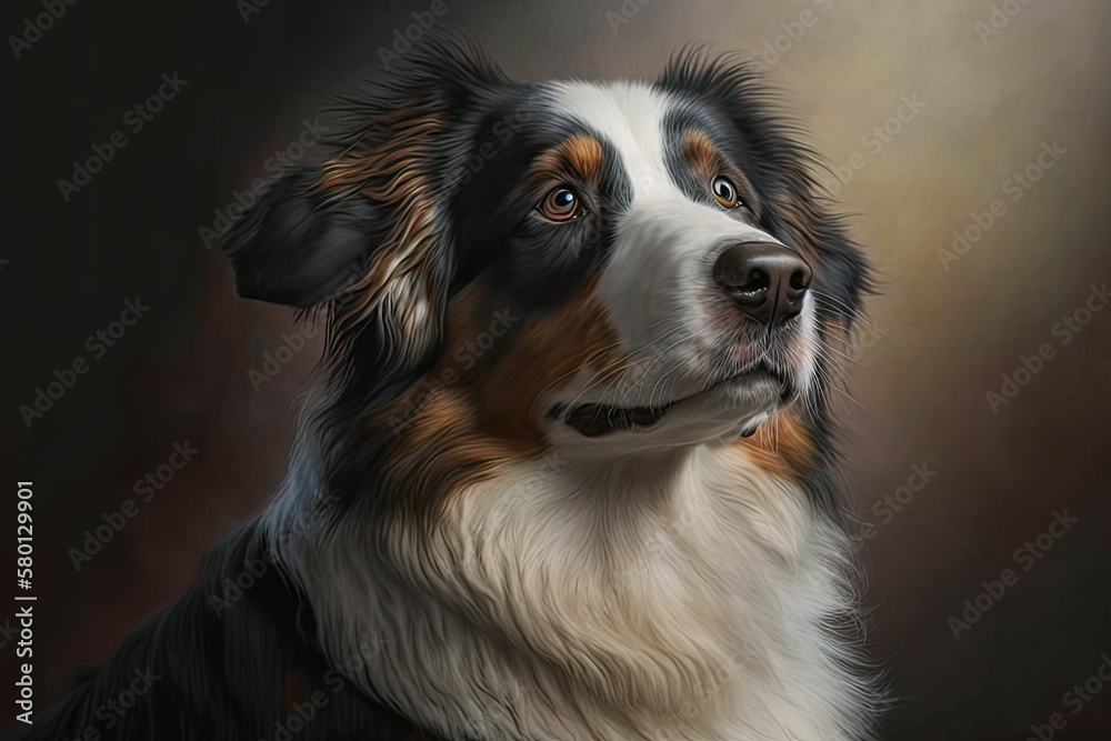 Border collie dog