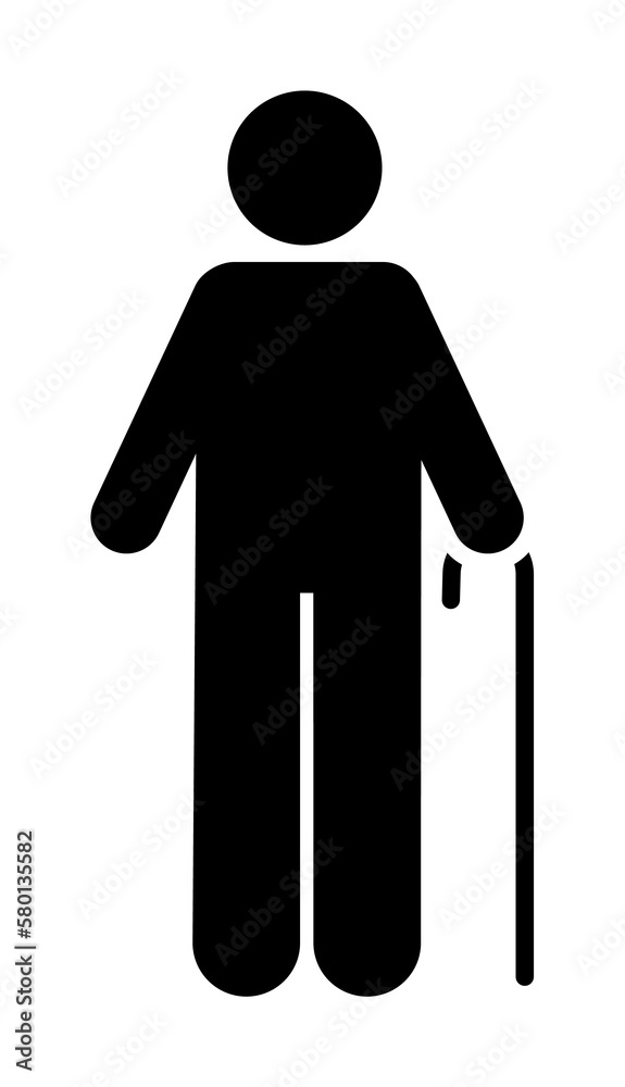 Old, man icon. Element of man with random object icon. Premium quality graphic design icon. Signs and symbols collection icon for websites, web design on white background Old, man icon. Element of man with random object icon. Premium quality graphic design icon. Signs and symbols collection icon for websites, web design on white background