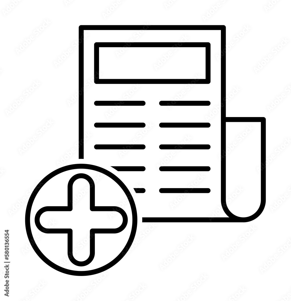 Newspaper icon. Element of news thin line icon on white background Newspaper icon. Element of news thin line icon on white background
