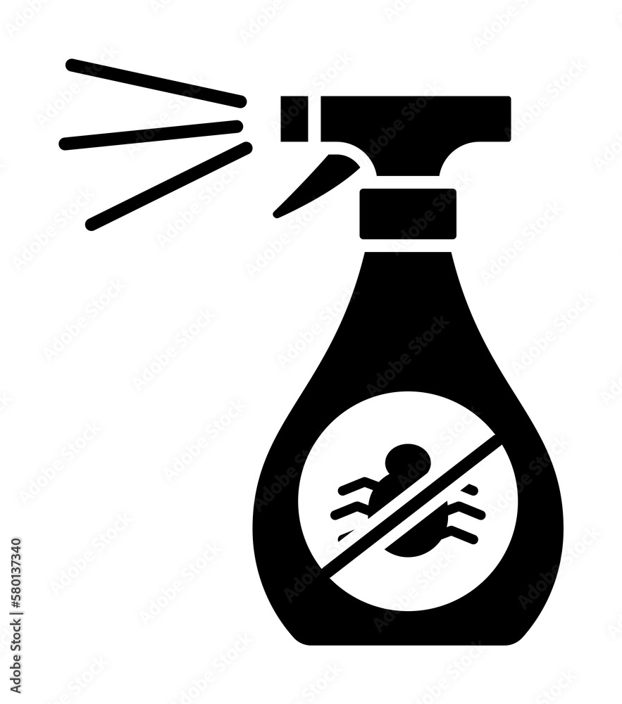 Spray, insect icon. Simple elements of animals store icons for ui and ...