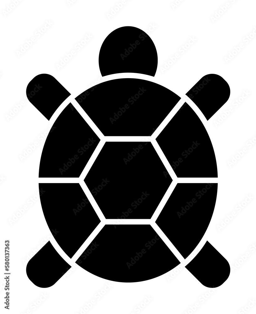 Obraz premium Turtle, animal icon. Simple line, outline ecology icons for ui and ux, website or mobile application on white background