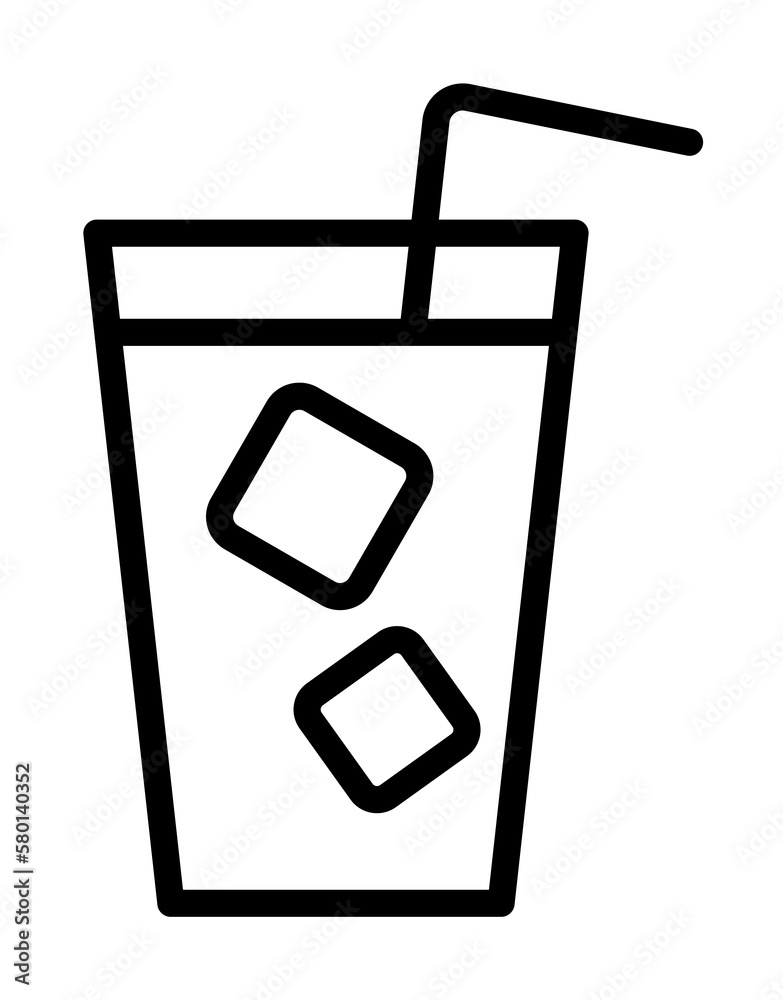 Cocktail, drink icon. Simple line, outline elements of vacation icons for ui and ux, website or mobile application on white background Cocktail, drink icon. Simple line, outline elements of vacation icons for ui and ux, website or mobile application on white background